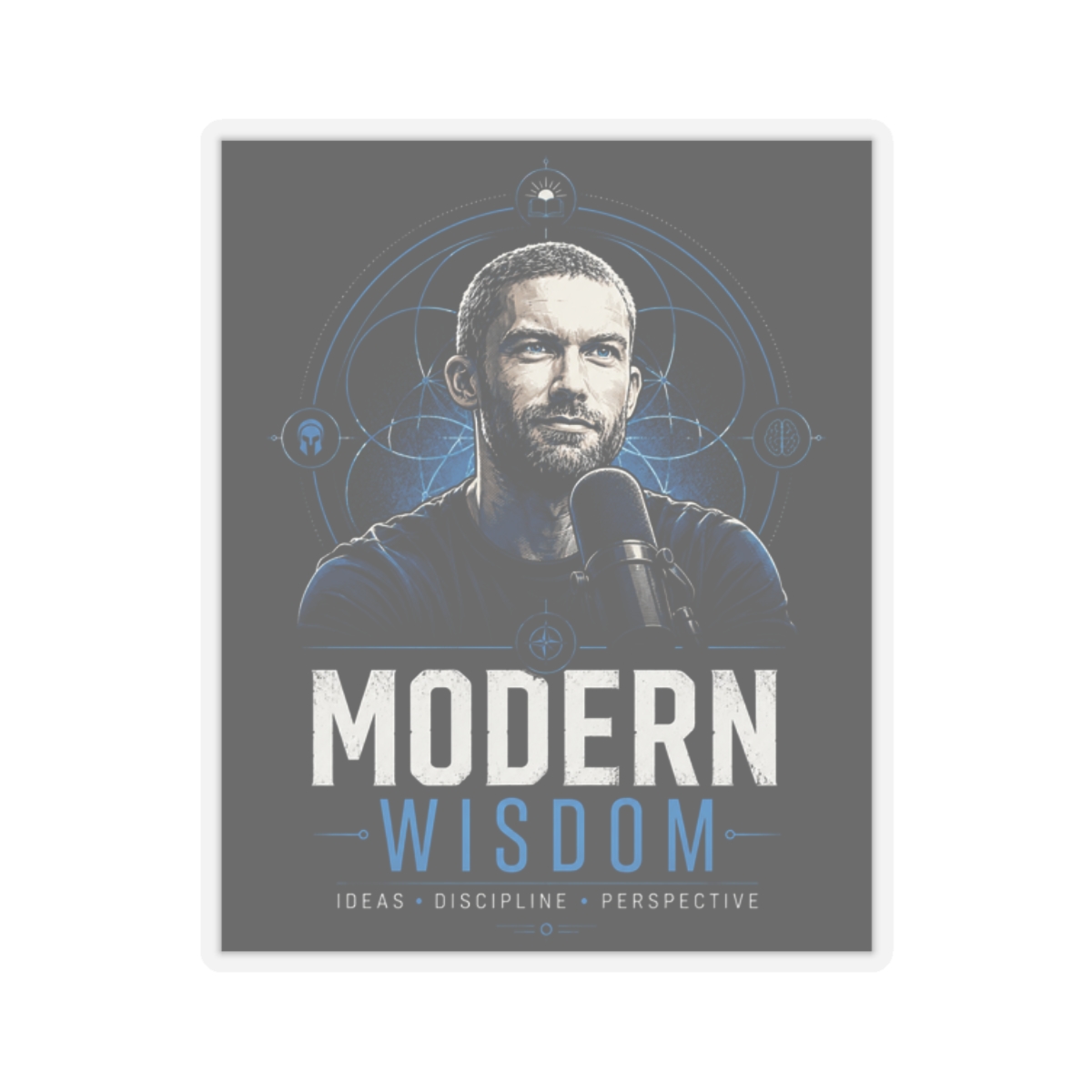Modern Wisdom Sticker
