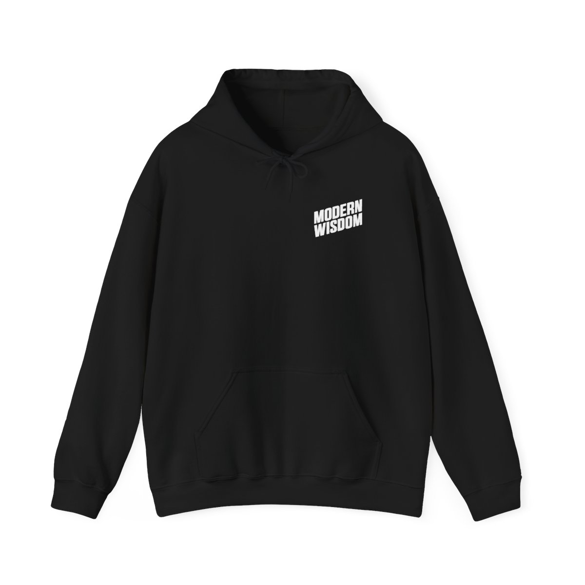 Modern Wisdom Globe Graphic Hoodie | Earth, Atlas, Podcast Logo | Modern Wisdom Podcast Merch | Chris Williamson